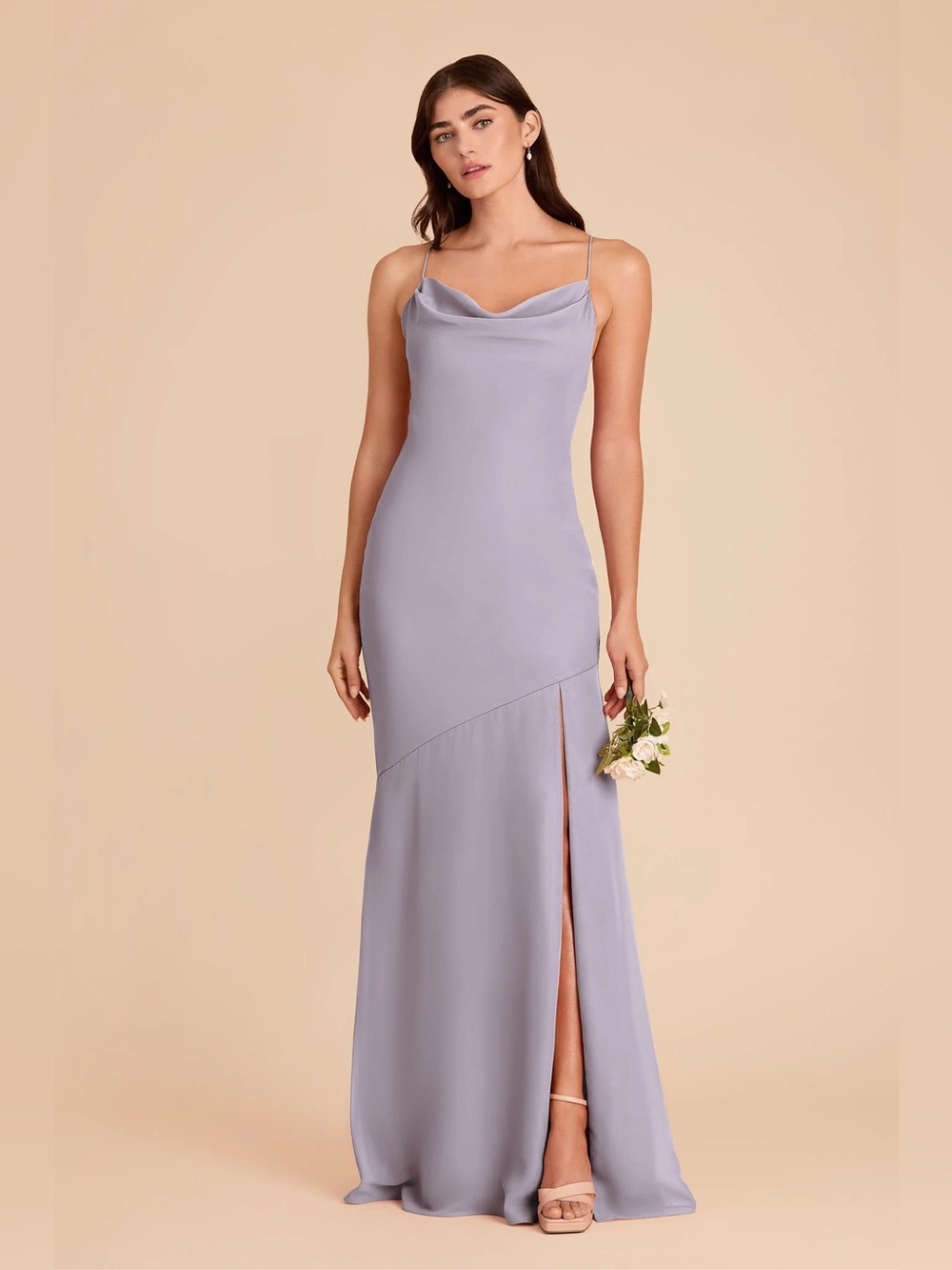 Birdy Grey Dusty Lilac Olivia Chiffon Dress